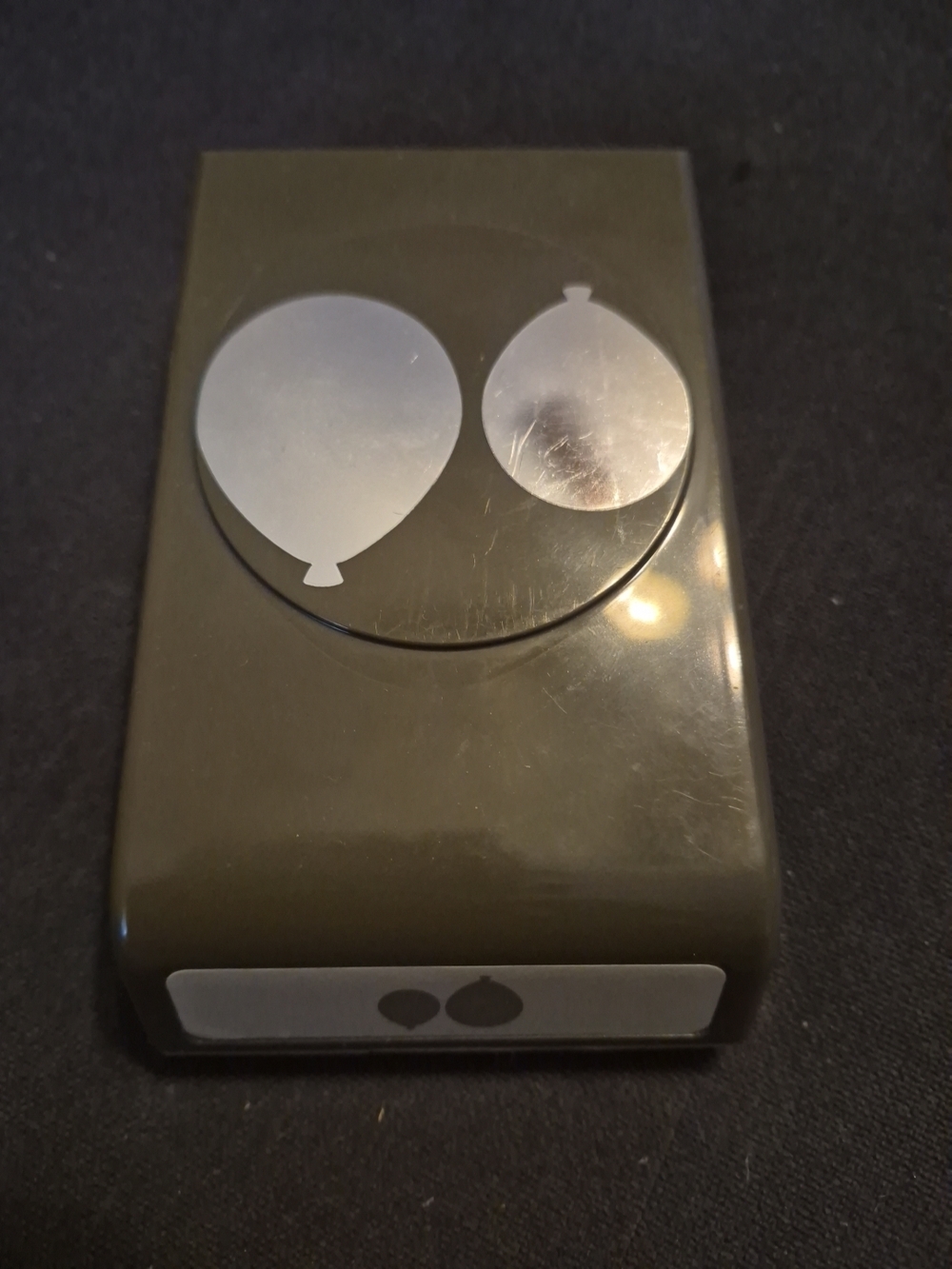 Stampin' Up! Olive Green Balloon Punch
